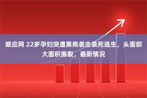 顺应网 22岁孕妇突遭黑熊袭击装死逃生，头面部大面积撕裂，最新情况
